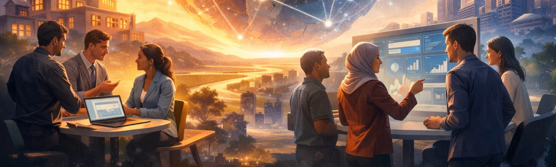 Hub de Proyectos y Visión — la inteligencia artificial como catalizador de la colaboración global