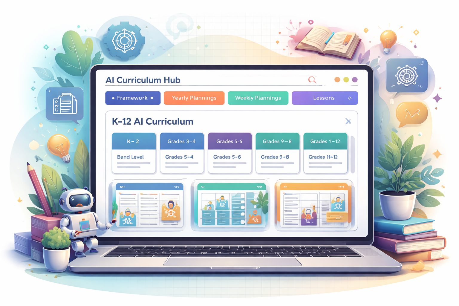 Curriculum Hub visual