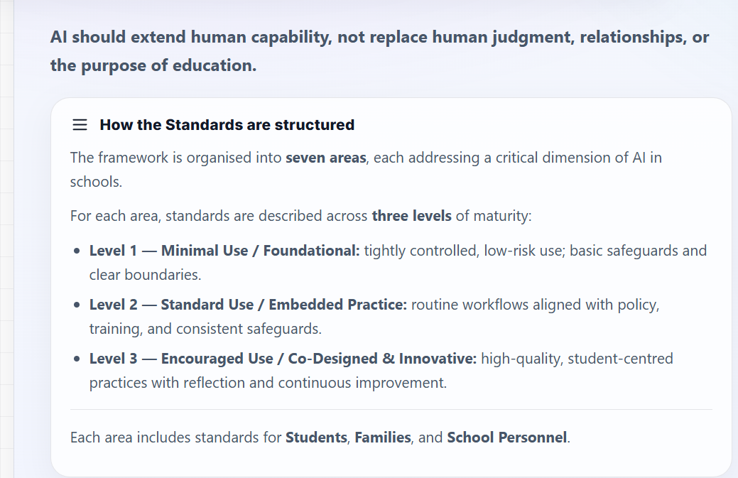 Whole school community screenshot